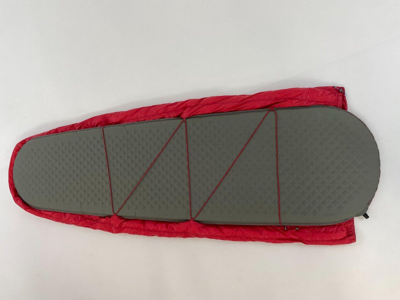 Coperta sacco a pelo modello Minimis 290 Quilt 170 - Rossa - adulti 4/5