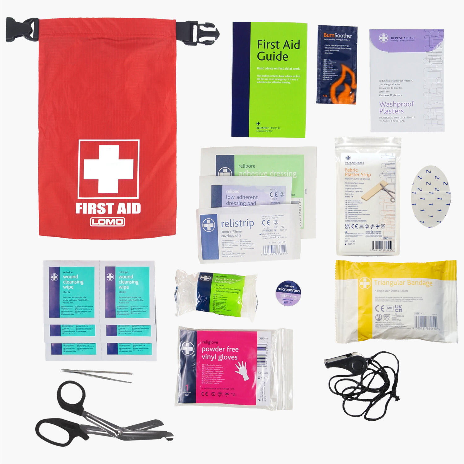 Lomo Dry Bag First Aid Kit - With Contents 3/5