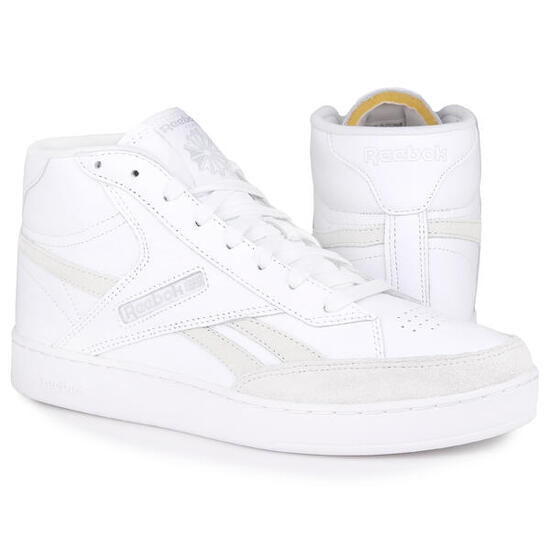 Buty męskie wysokie ze skóry Reebok CLUB C FORM