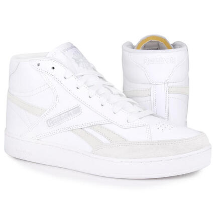 Buty męskie wysokie ze skóry Reebok CLUB C FORM