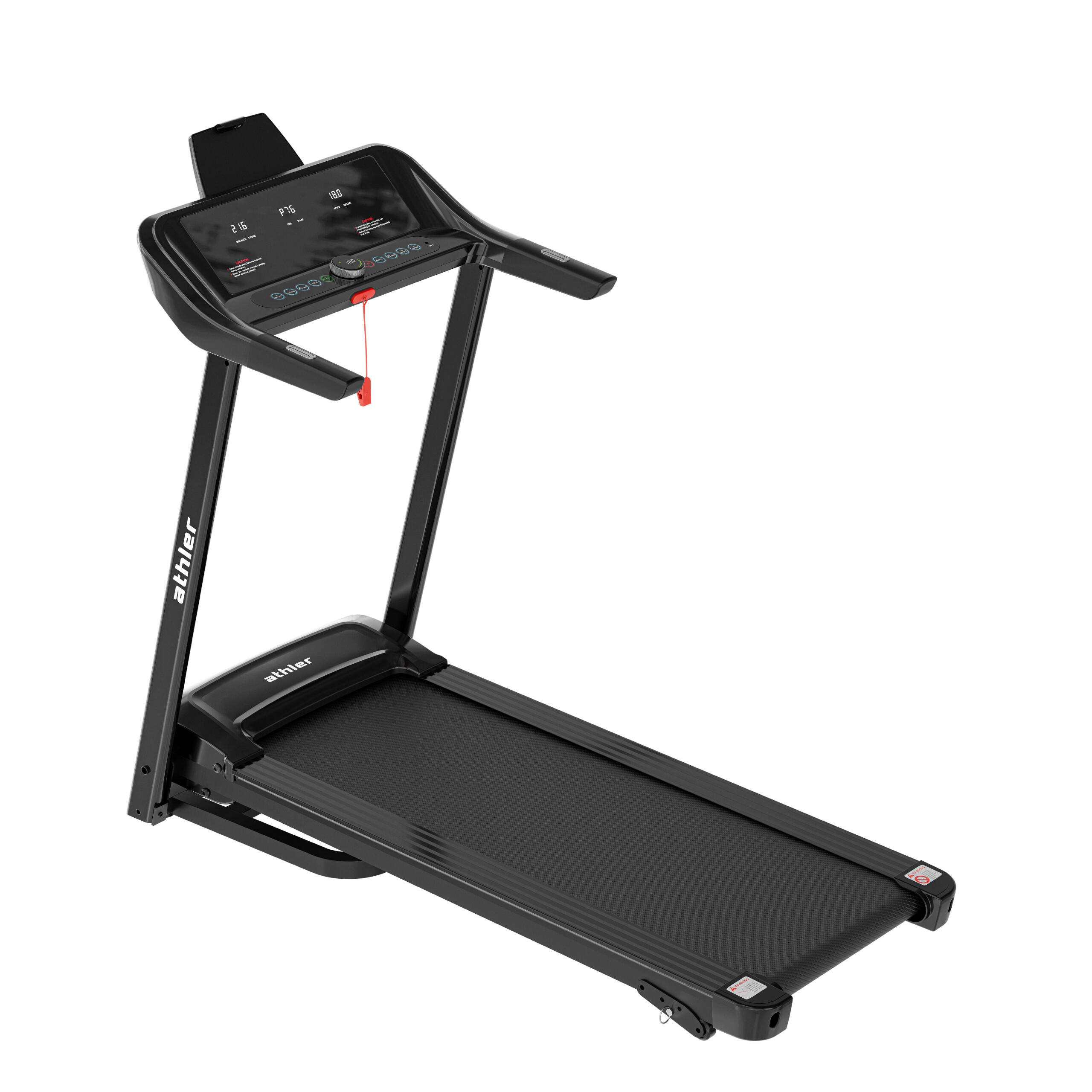 Laufband Impala 55 Athler 14km/h LCD-Display Neigungsverstellung, Transporträder 7/7