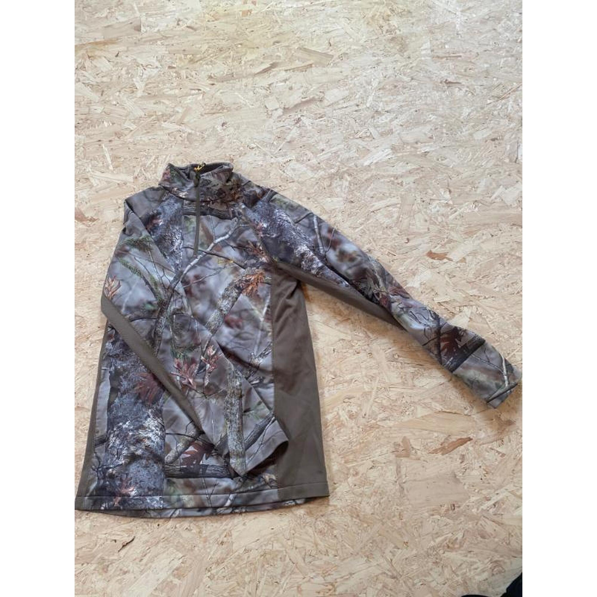 Tussen Particulieren - GELUIDLOOS & ADEMEND JACHTSHIRT LANGE MOUWEN CAMOUFLAGE