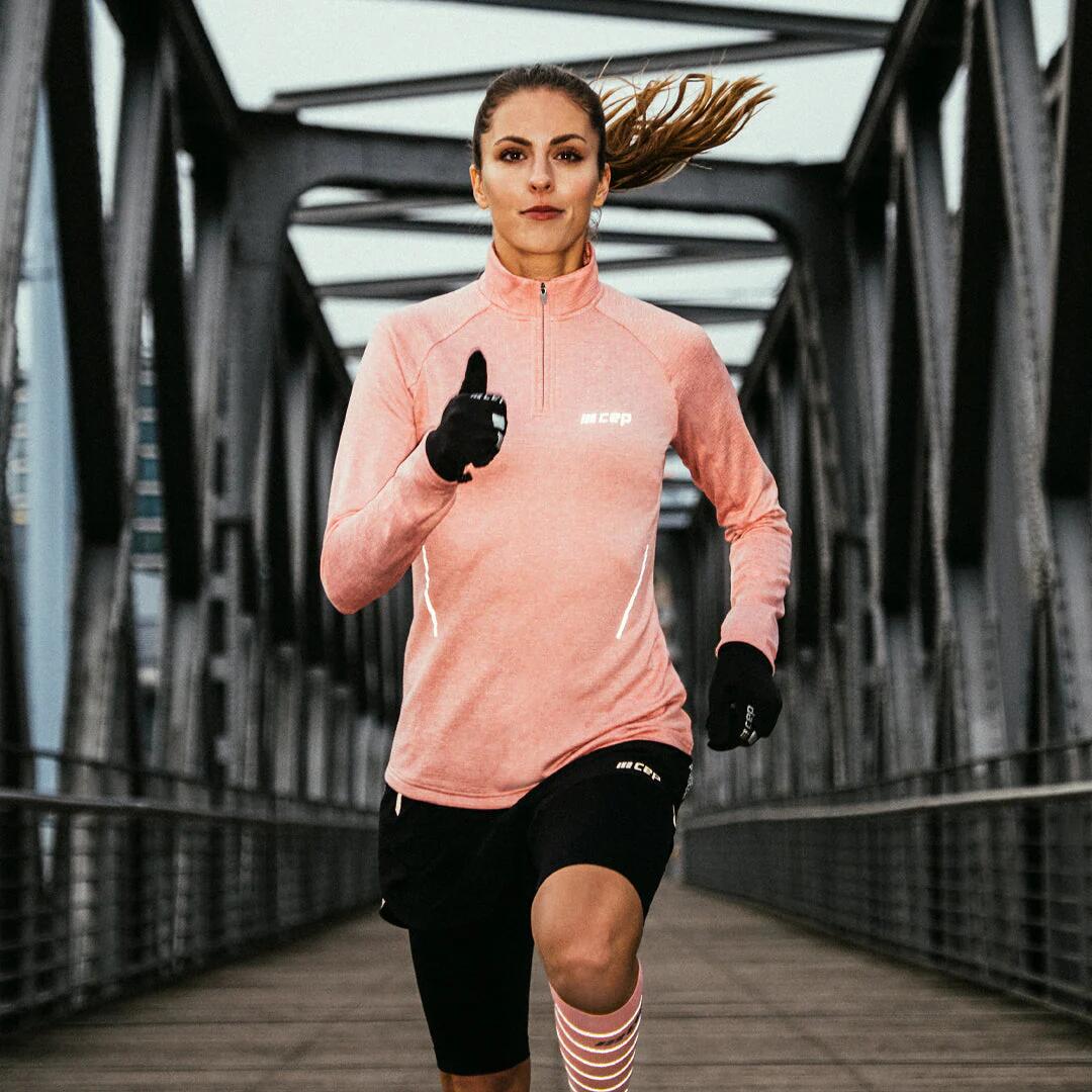 Koszulka sportowa z długim rękawem zimowa CEP damska 5/6