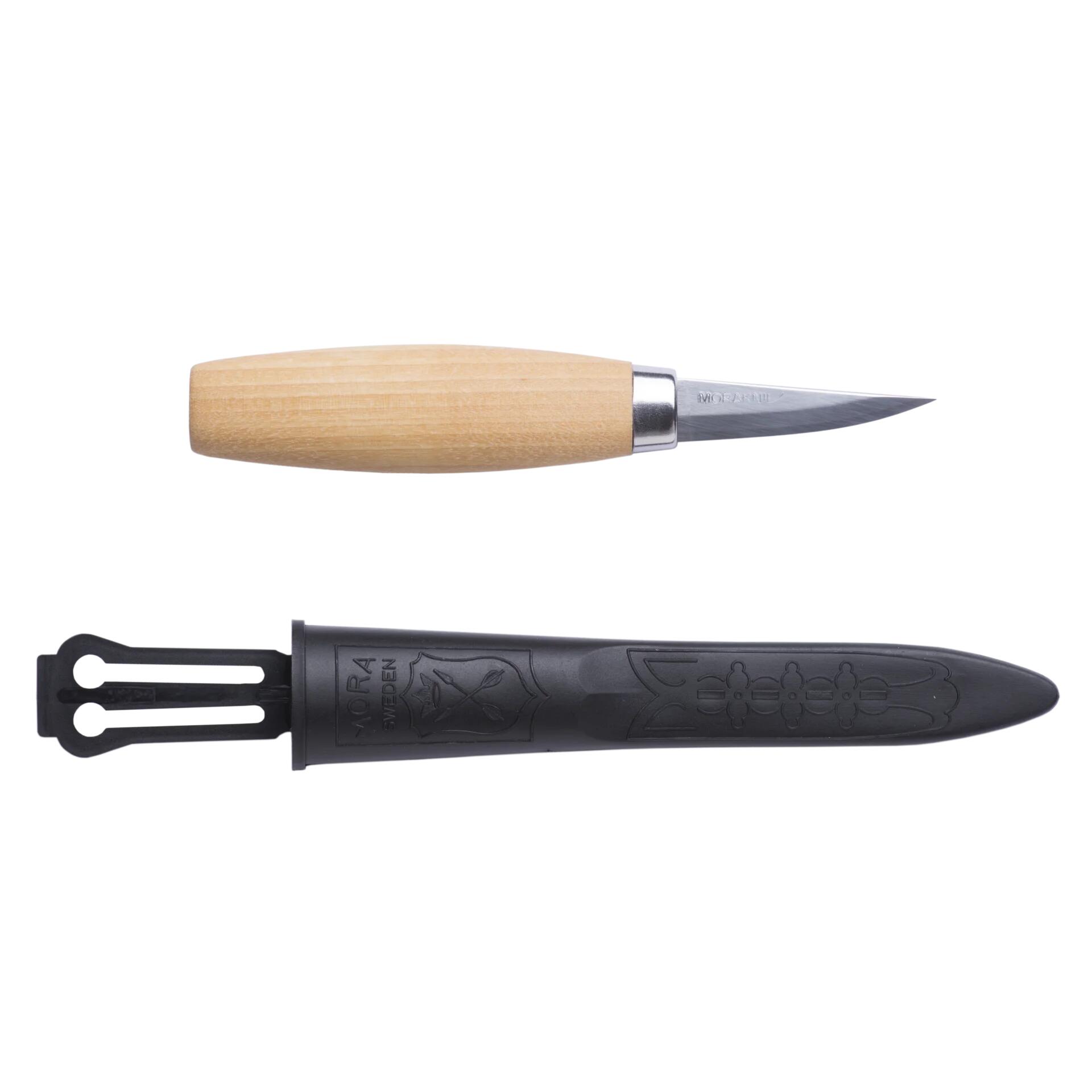 outdoorowy MoraKniv Rzeźba w drewnie Erik Frosts 120 - Carbon