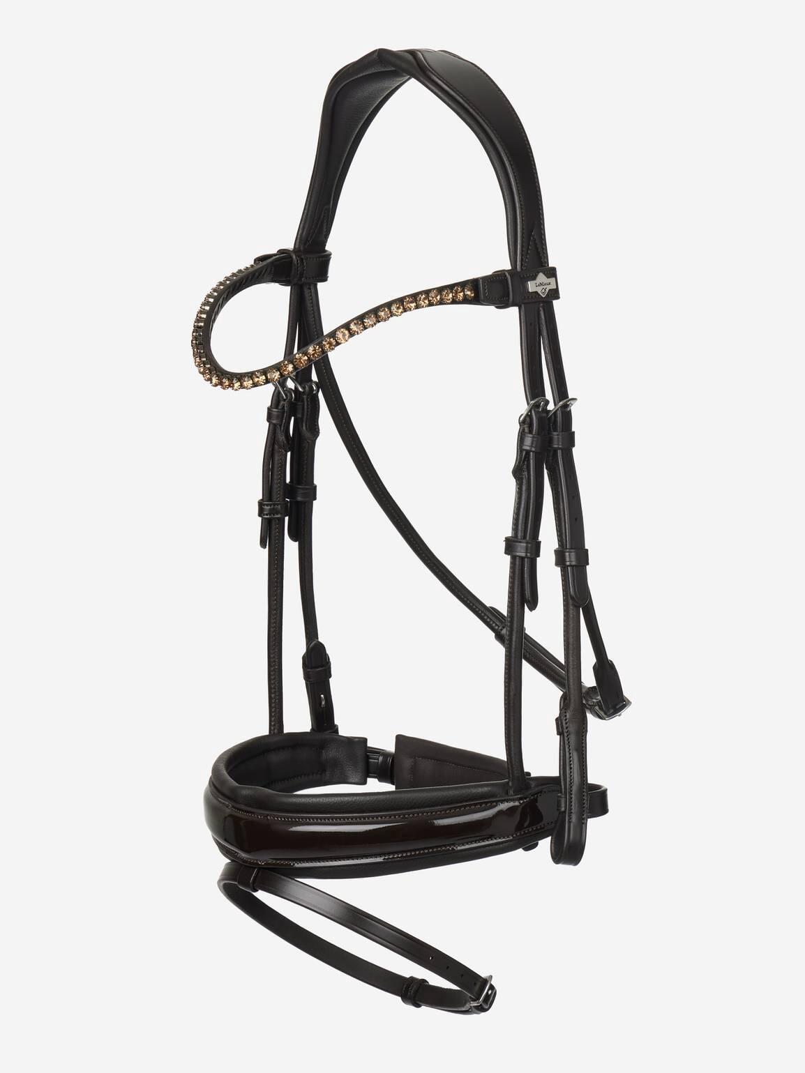 LEMIEUX Lemieux Kudos Patent Dressage Hoofdstel Bruin