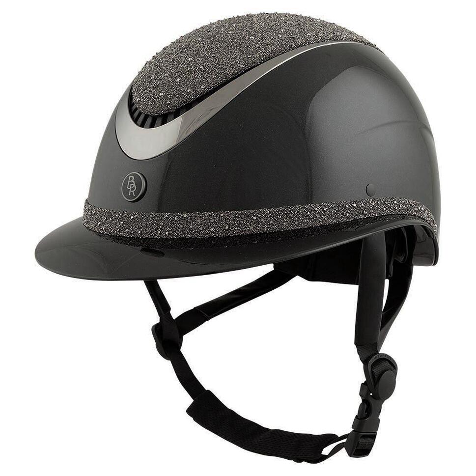 CASQUE bombe d'EQUITATION FOUGANZA MARINE taille 52 -56 cm
