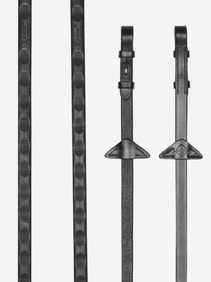 Rubberen paardenteugels lemieux magna grip