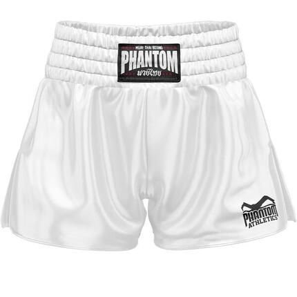 Muay-Thai-Shorts Phantom Team – Weiss – S