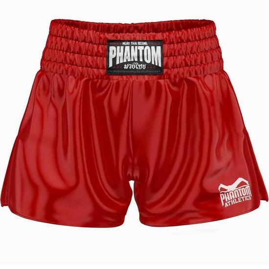 Muay-Thai-Shorts Phantom Team – Rot – XXL