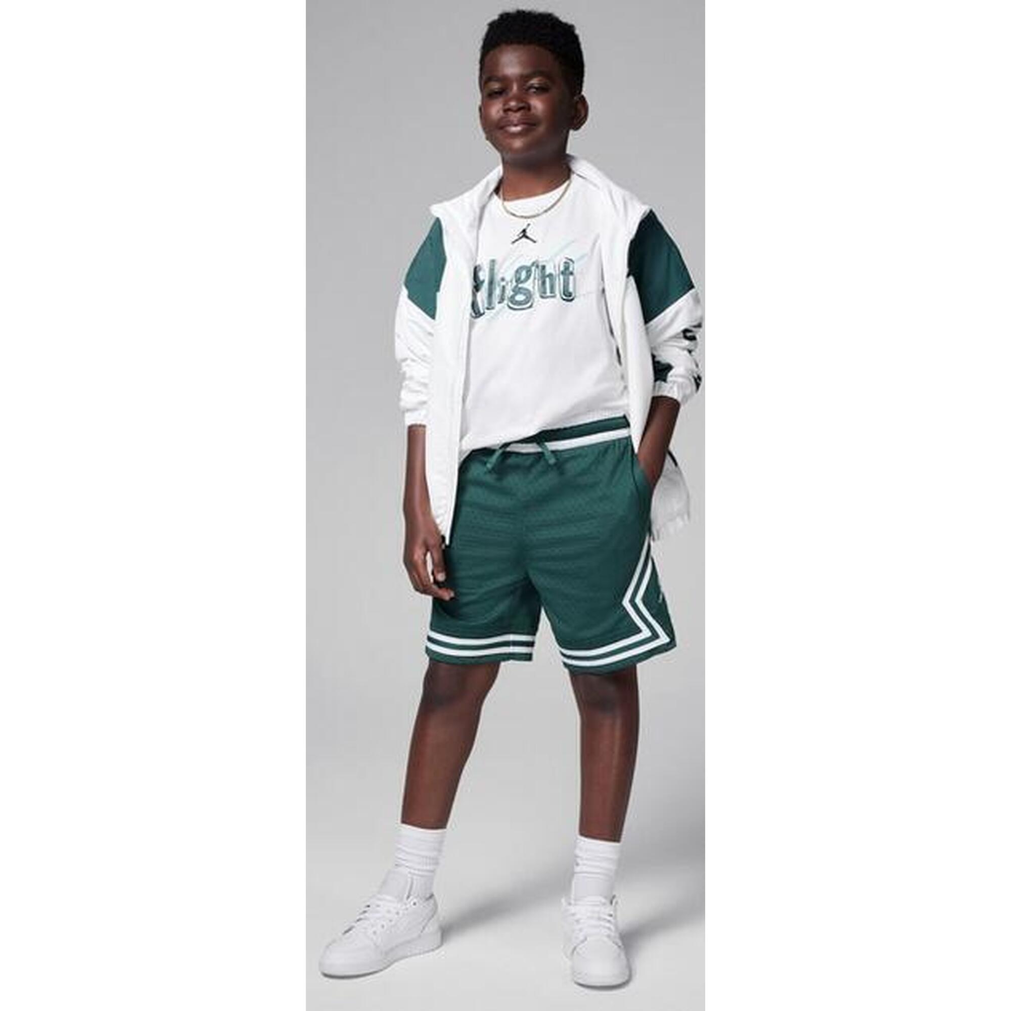 Pantaloncino ragazzo jordan sport diamond - verde