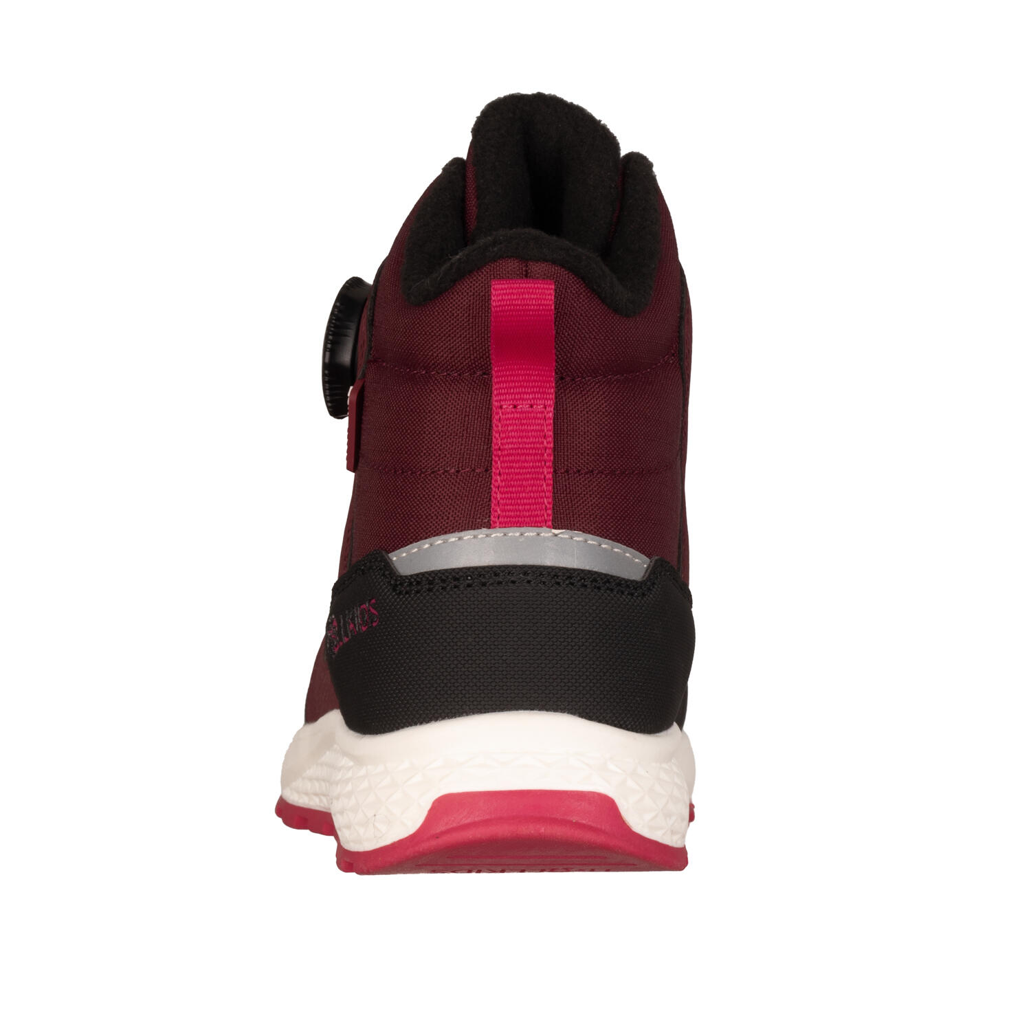 Kinder Winterschuhe Bergen Mid Cut Burgunderrot/Magenta 5/7