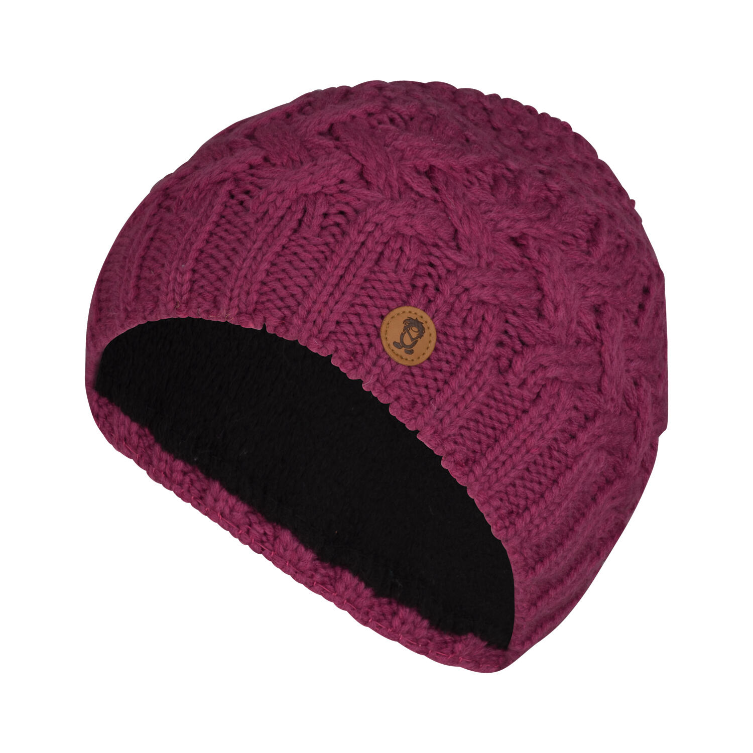 TROLLKIDS Mädchen Beanie Rauland  Helle Beere