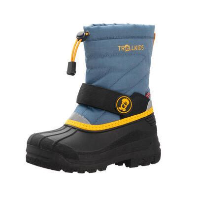Kinder Winterschuhe Telemark PRO Stahlblau/Mango