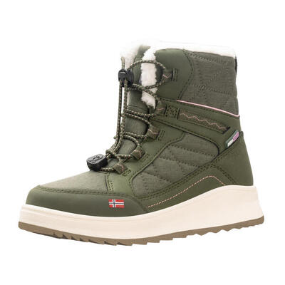Mädchen Winterschuhe Arendal XT Dunkle Olive/Dämmerung Rosa