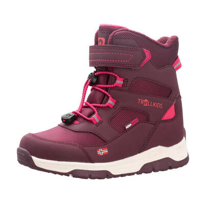 Kinder Winterschuhe Lofoten PRO Burgunderrot/Magenta