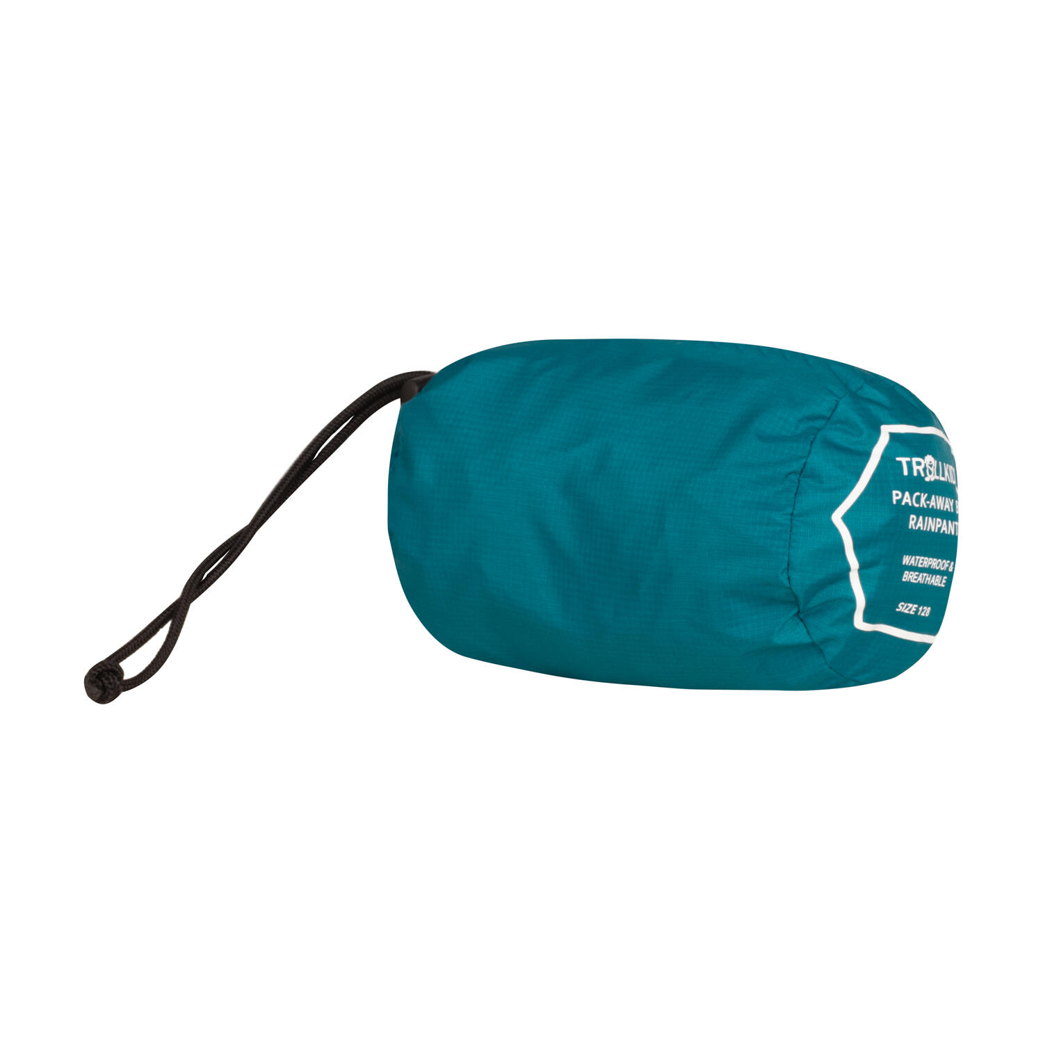Kinder Regenhose Trolltunga  Teal-Blau 3/3