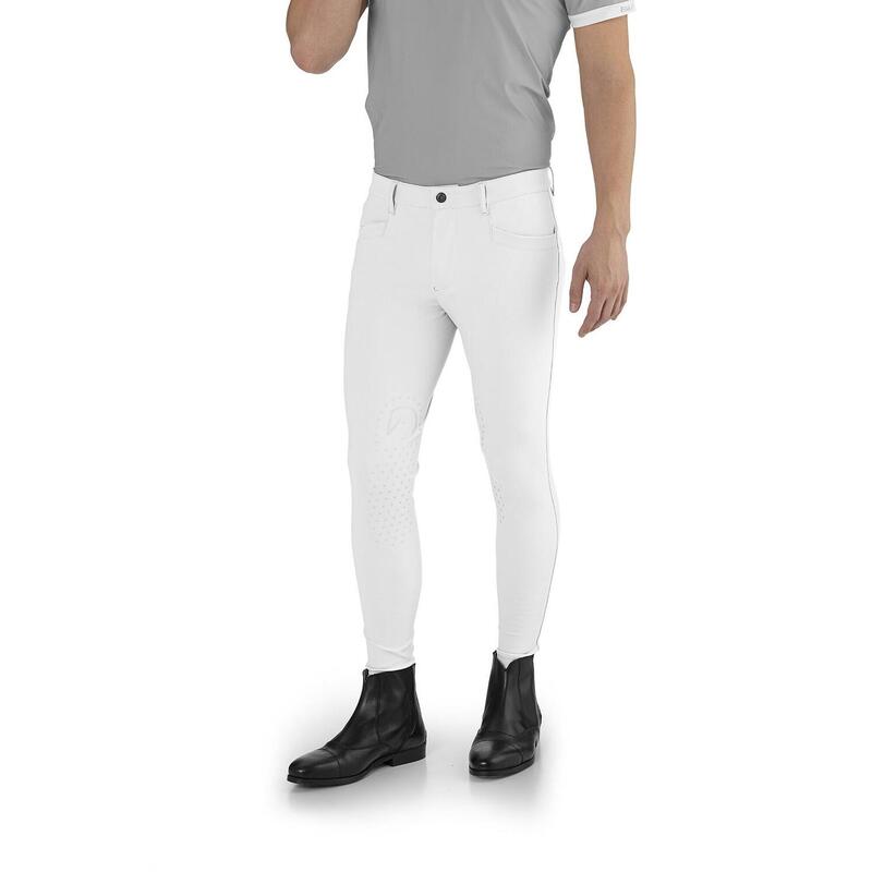 Paardrijden - Unisex -  White - -jumping Ej Men's Breeches