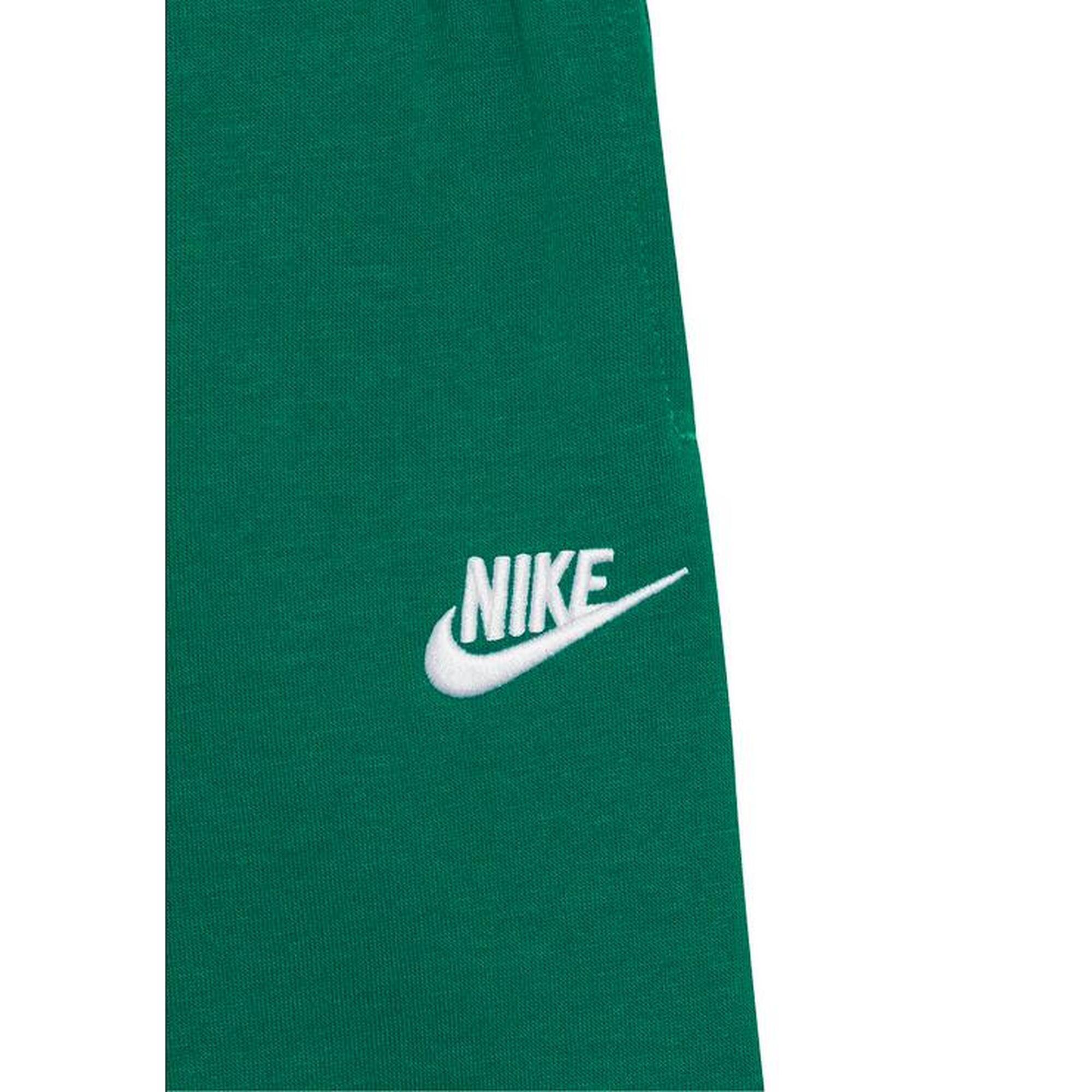 Tuta bambino nike stripe relax - verde/bianco