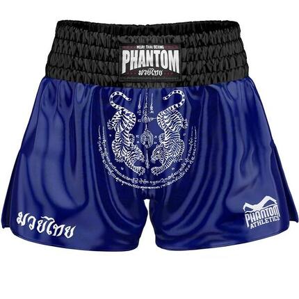 Muay-Thai-Shorts Phantom Sak Yant – Blau – XXL