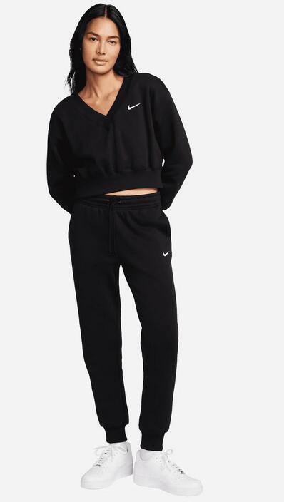 Spodnie sportowe damskie Nike Nsw Phnx Flc 6/6
