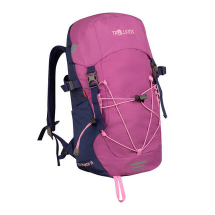 Kinder Wanderrucksack Fjell Trekker 15 Malve Rosa/Violettblau/Wildrose