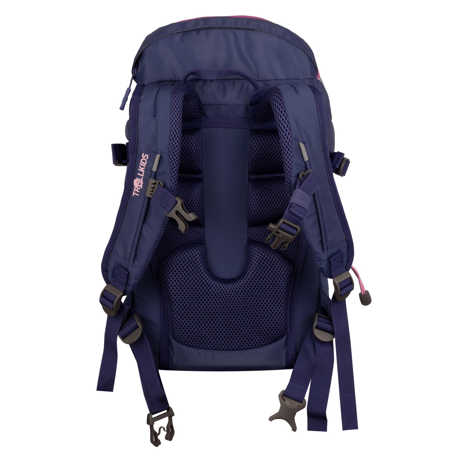 Kinder Wanderrucksack Fjell Trekker 15  Malve Rosa/Violettblau/Wildrose 5/7