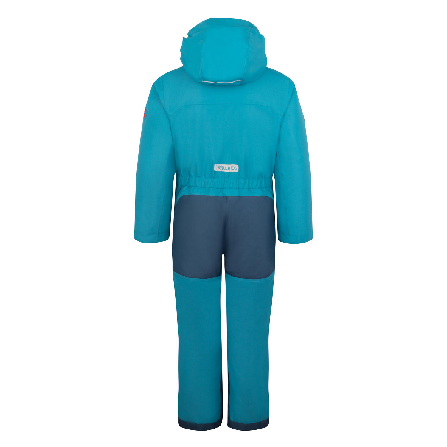 Kinder Schneeoverall Isfjord XT Dunkel Marine/Mystik Blau/Frischgrün 2/3