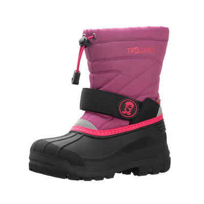 Kinder Winterschuhe Telemark PRO Stahlblau/Mango