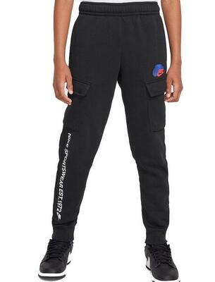 Pantalone ragazzo nike sportswear standard issue - nero