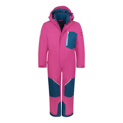 Kinder Schneeoverall Isfjord XT Helle Beere/Madeirablau/Lagunenblau