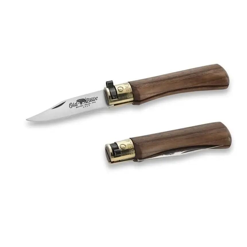 Нож Old Bear Classic Walnut, острие 80 мм
