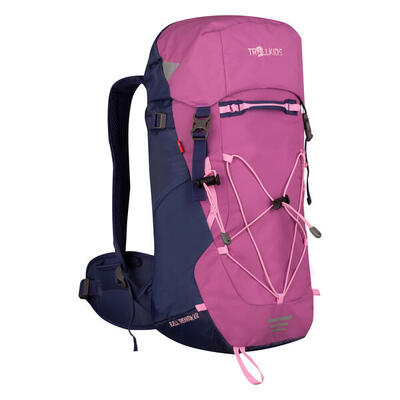 Kinder Wanderrucksack Fjell Trekker 22 Arktikblau/Dunkles navy/Glühendes Orange