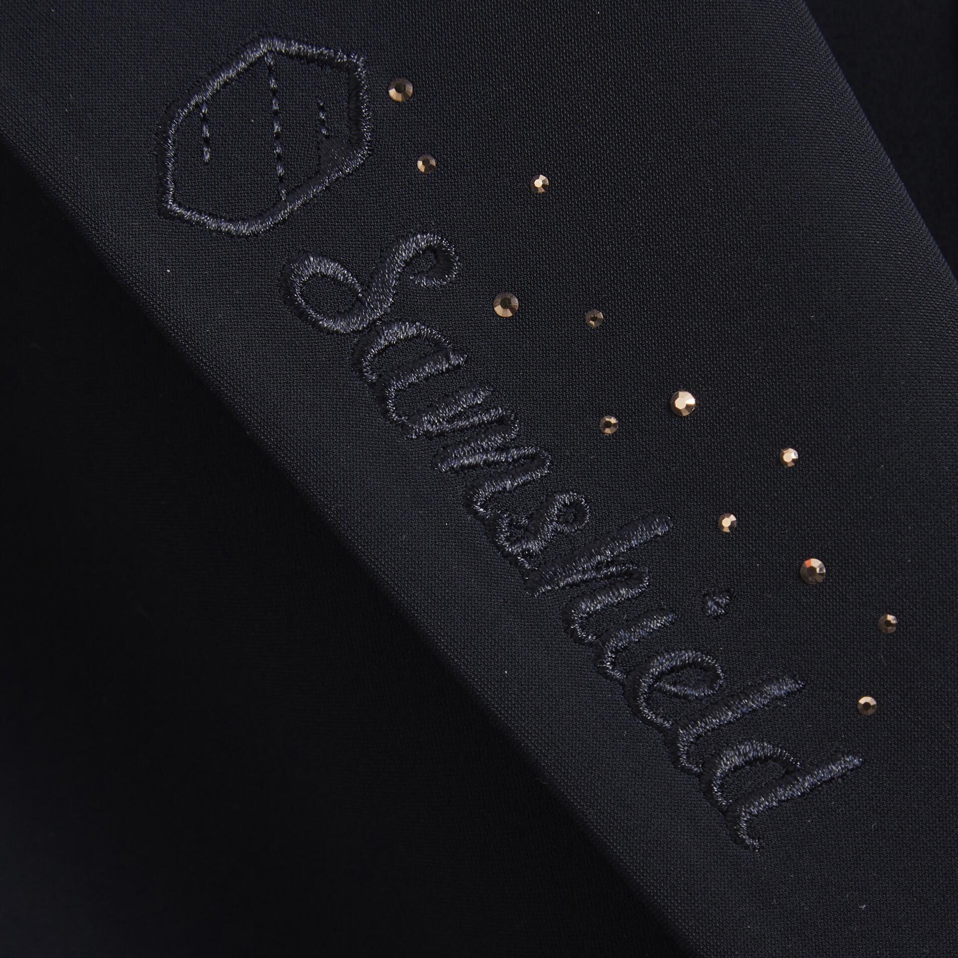 SAMSHIELD Navy Rose Goldsamshield Short Frac Crystal Fabric