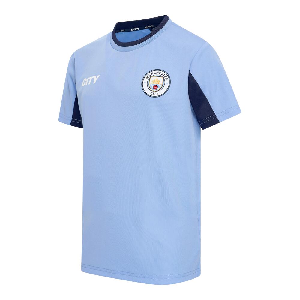 Fussballtrikot Manchester City heim 24/25 Kinder 3/7