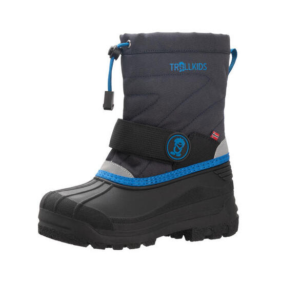 Kinder Winterschuhe Telemark PRO Stahlblau/Mango