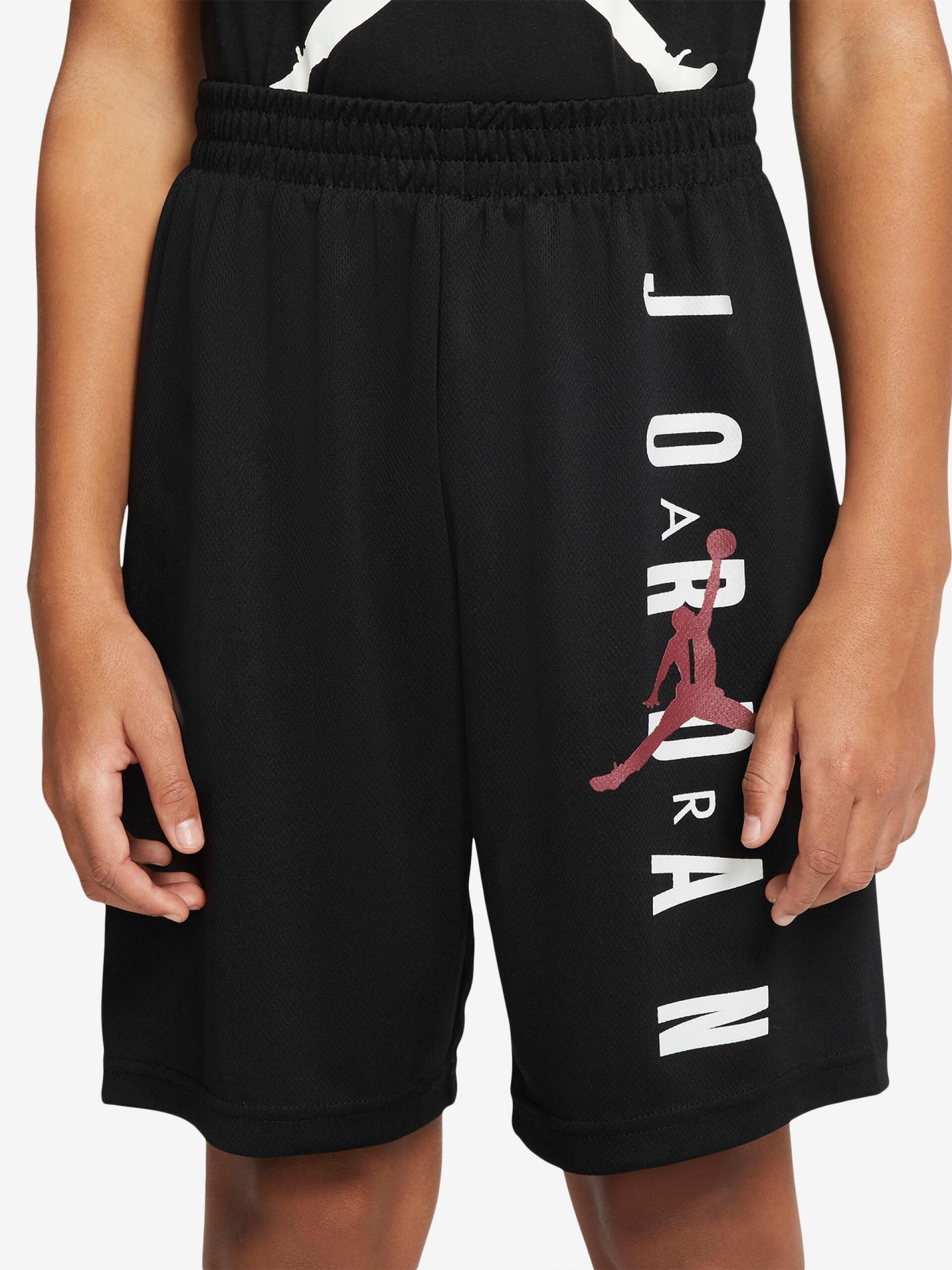 Pantaloncino ragazzo jordan vert mesh - nero 2/4