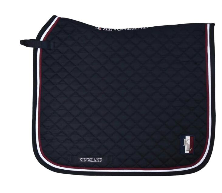KINGSLAND Zadeldek  Navy Classic Saddle Pad
