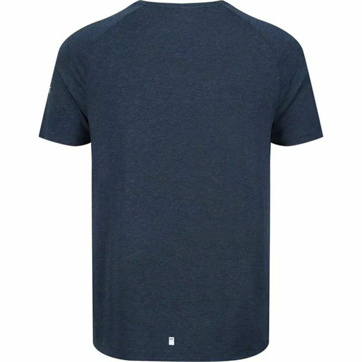 Heren-T-Shirt met Korte Mouwen Regatta Ambulo Blauw 2/5