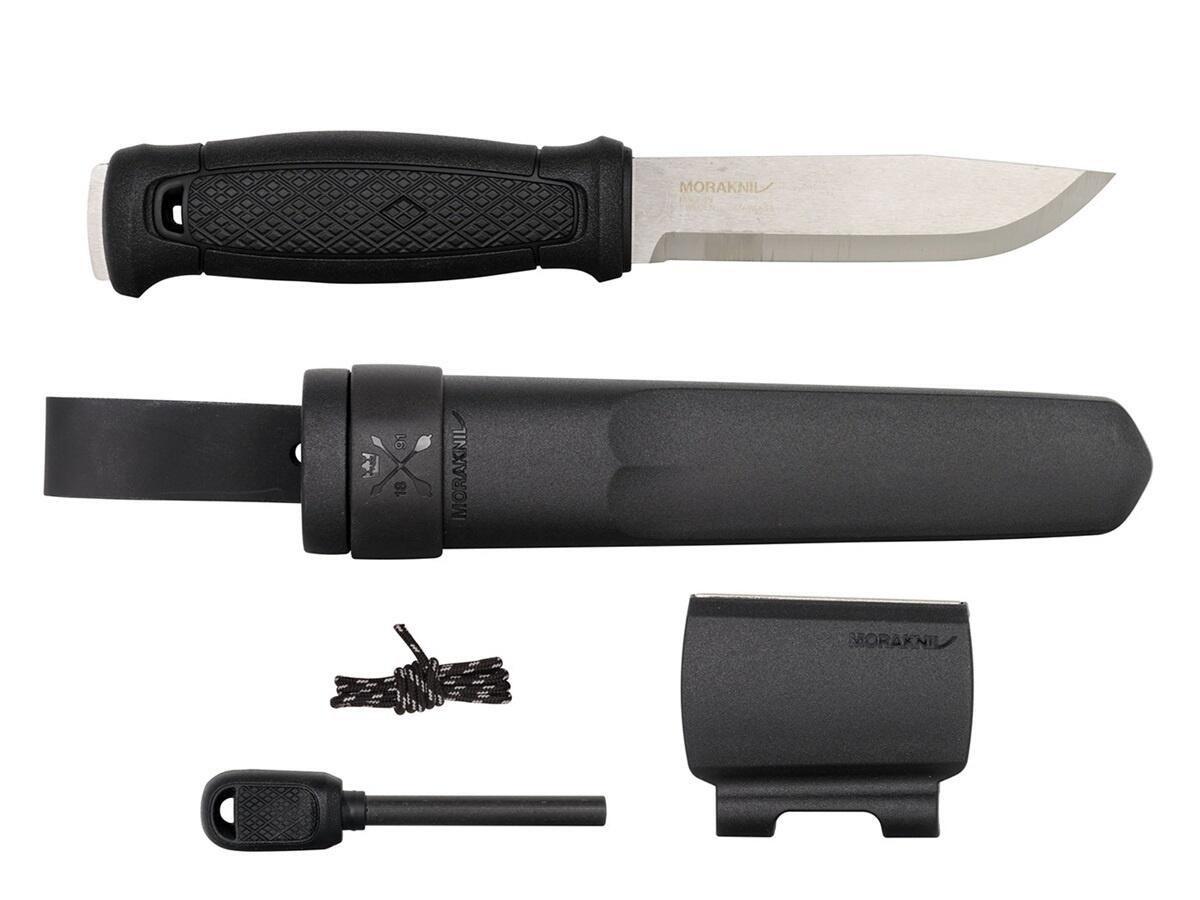 MoraKniv Garberg RVS - Kit de survie noir 1/6