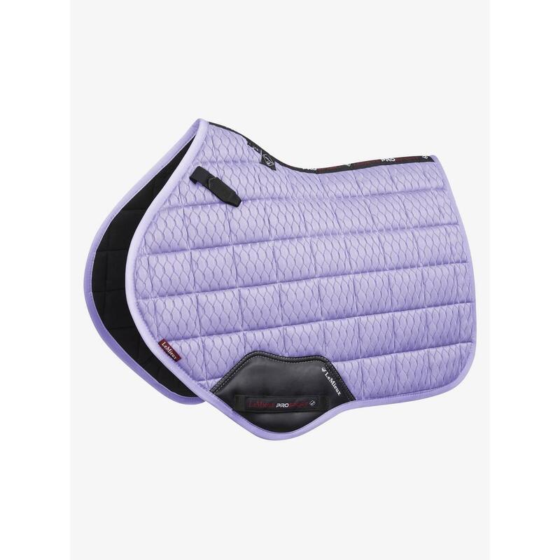 Zadeldek LeMieux Carbon Mesh Air Cc Square Donkerrood