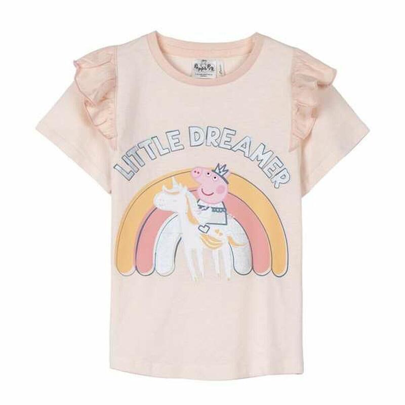 Camiseta de Manga Corta Infantil Peppa Pig 5 Años