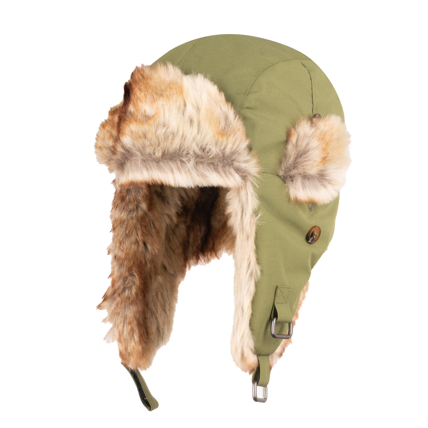 TROLLKIDS Kinder Mütze Isfjord Dunkle Olive