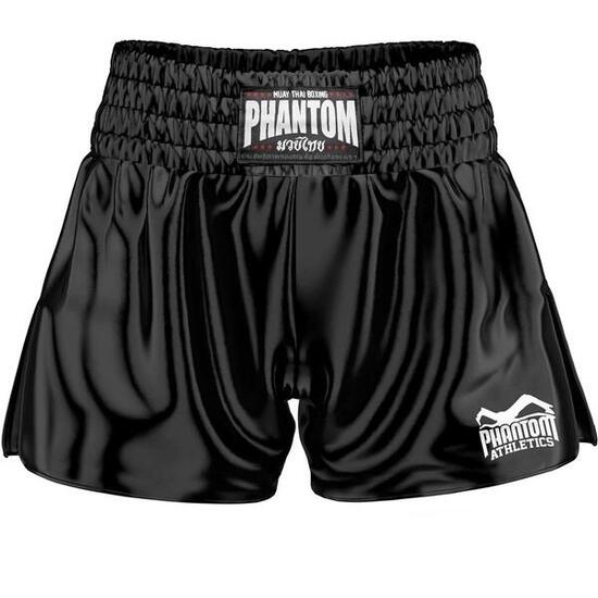 Muay-Thai-Shorts Phantom Team – Schwarz – XXL