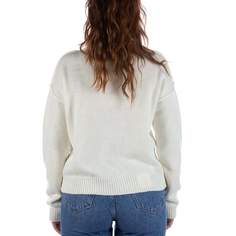 Sweat-Shirt Blanc Déesse Deha Femme