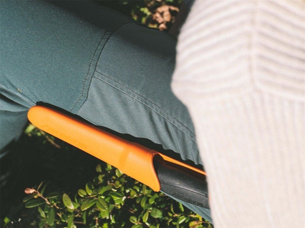 MoraKniv Companion MG Stainless Outdoor Mes - Burnt Orange 2/4