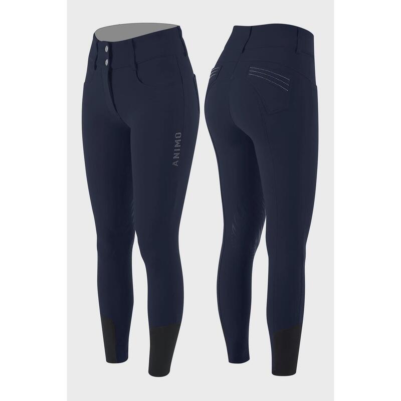 Paardrijbroek  Navy Neffa Full Grip Women's Riding Breeches