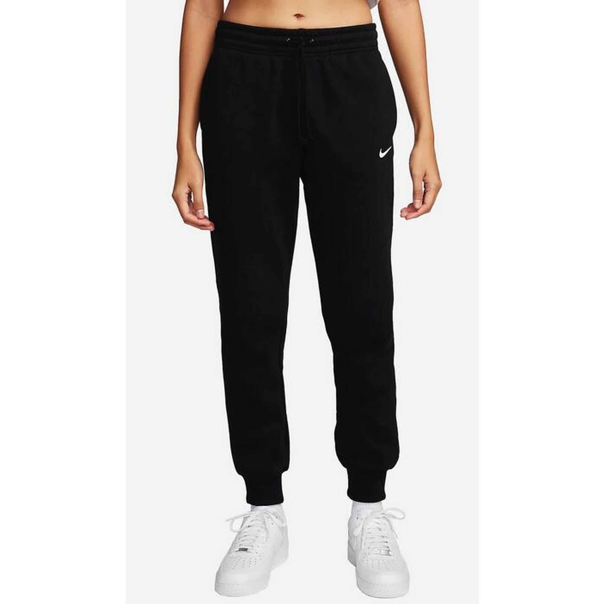 Pantalone donna nike sportswear phoenix - nero