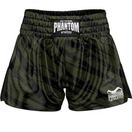 Muay Thai Shorts Camo Tiger Phantom – Gruen – S