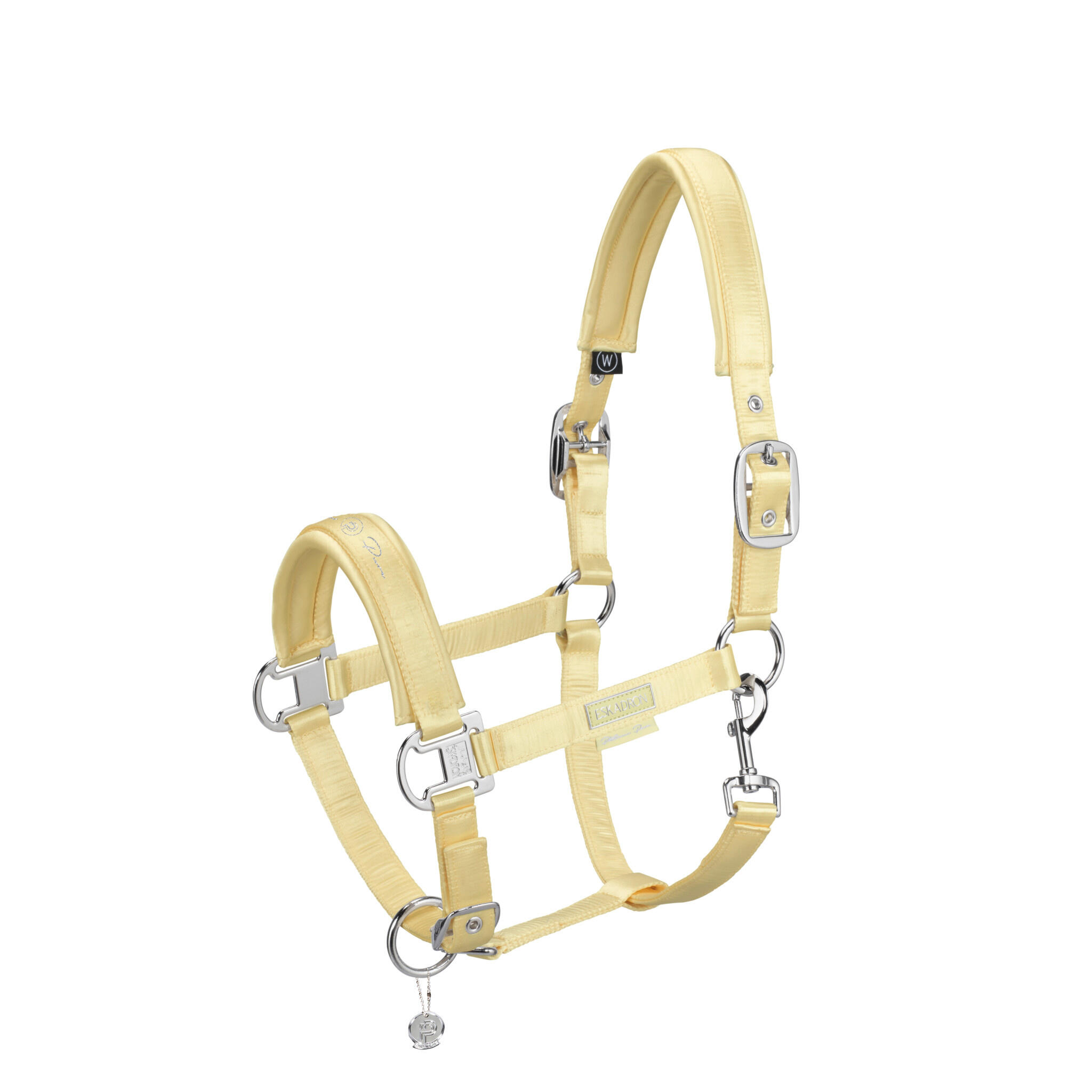 SATIN PEARLS DOUBLE PIN HEADCOLLAR PLATINUM PURE 23 SUNFLOWER 2/2