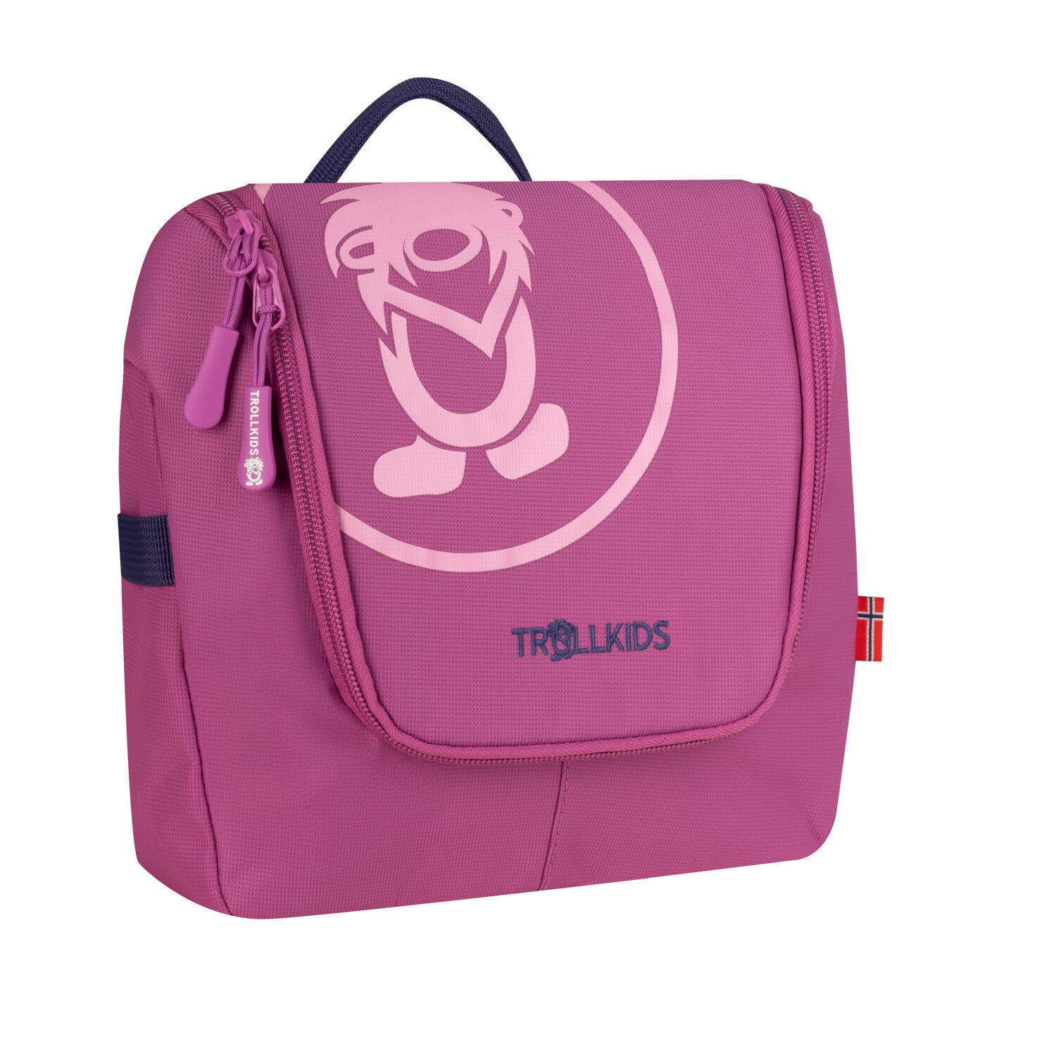 TROLLKIDS Kinder Kulturbeutel Wash bag  Violettblau/Malve Rosa/Wildrose